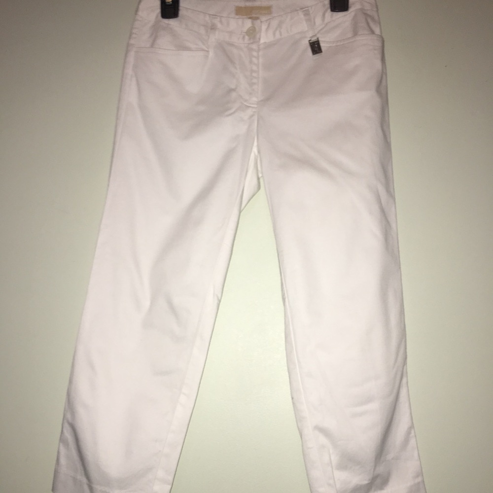 White Michael Kors capris